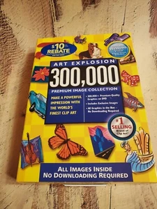 Nova Development Art Explosion 300,000 Software DVD Premium Image Collection NEW - Picture 1 of 9