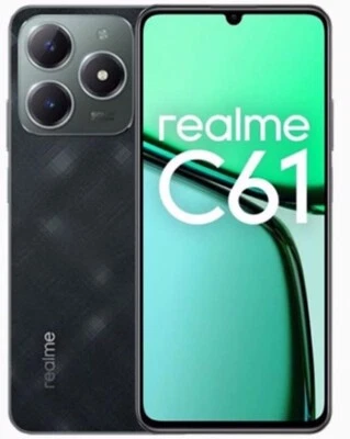 REALME C61 4G LTE GSM (256GB+8GB RAM) Android Factory unlocked Phone GRN