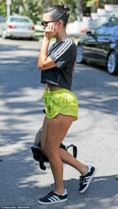 Alexander Wang X Adidas Crop Top aso Kourtney Kardashian - Picture 1 of 12
