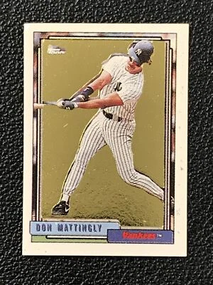1992 Topps Micro Gold #300 Don Mattingly New York Yankees - Image 1 of 2