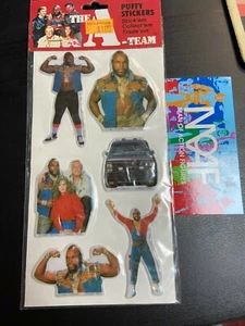 The A-Team Mr.T Puffy Stickers JC - Picture 1 of 2