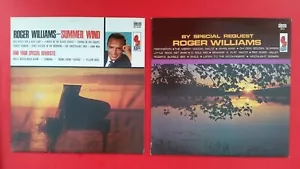 ROGER WILLIAMS Summer Wind & By Special Request LP Vinyl VG Cover VG+ Kapp 2 Lot - Picture 1 of 4