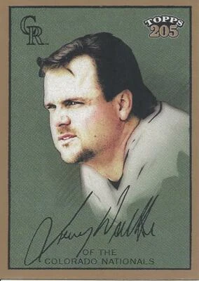 2003 Topps 205 Larry Walker 72 Rockies  - Image 1 of 2