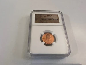 2006-S LINCOLN CENT NGC PF70 RD U.C. PORTRAIT LABEL "TOP POP NGC VALUE $90" - Picture 1 of 4