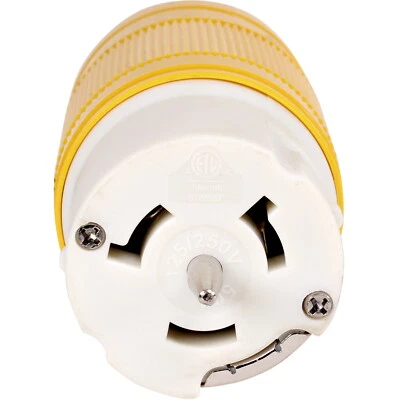 ‎JOURNEYMAN-PRO CS6364C 50 Amp 125/250 Volt RV Locking Connector Power Cord California SS2-50R