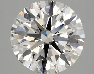 Lab Grown Diamond IGI Certified Round CVD 1.00 CT G Color VVS2 CLARITY - Picture 1 of 14