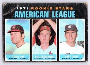 American League 1971 Rookie Stars (Cox/Gogolewski/Jones) 1971 Topps #559 RC - Picture 1 of 2