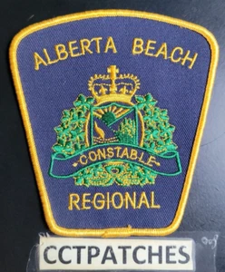 PARCHE DE HOMBRO DE POLICÍA DE ALBERTA BEACH, CANADÁ - Imagen 1 de 2