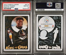 2022 Illusions George Pickens King Of Cards Rookie RC PSA 10 Pop 2🔥