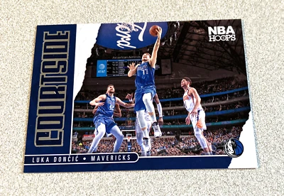 2020-21 Panini Hoops Courtside #4 Luka Doncic Mavericks - Image 1 of 2