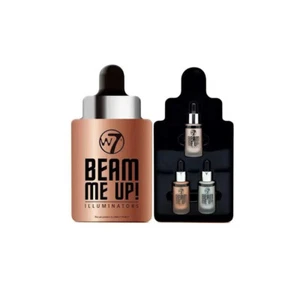 W7 Beam Me Up! Illuminators 3 Highlighting Liquid Make Up Gift Set, RRP£20 - Picture 1 of 3