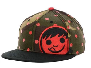 Neff Headwear Camo Corp Flatelm Snapback Hat/Cap OSFA - Imagen 1 de 3