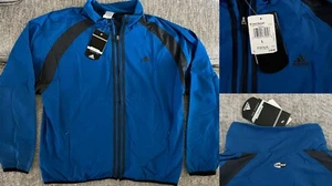 Adidas men's BC Next Revolution Jacket Royal Blue-Black full zip size L #34 - Picture 1 of 4
