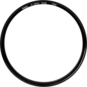 KASE 62mm UV Filter R-MCUV Anti-Ghosting Anti-Flare Low Reflection Optical Glass - Picture 1 of 3