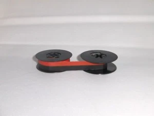 2 Pack Underwood Standard Portable Typewriter Ribbon Black/Red Twin Spool - Picture 1 of 1