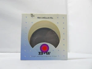 B+W F-Pro - KSM CIRCULAR-POL 58mm MRC Polfilter (45615) - Bild 1 von 2