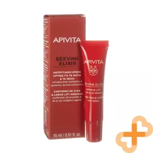 APIVITA BEEVINE ELIXIR Wrinkle Lift Eye & Lip Cream 15 ml Dark Circkles - Picture 1 of 24