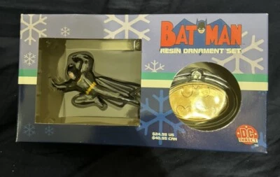 2001 Бэтмен смолы украшения в коробке набор DC прямой  - Изображение 1 из 4
