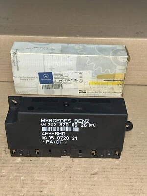 A2028200926 MERCEDES BENZ W202 UNIDAD DE CONTROL CONFORT ORIGINAL NUEVO Foto 1 de 4