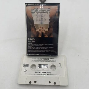 Raven Stay Hard Cassette Tape 1985 Used Tested & Working - Picture 1 of 10
