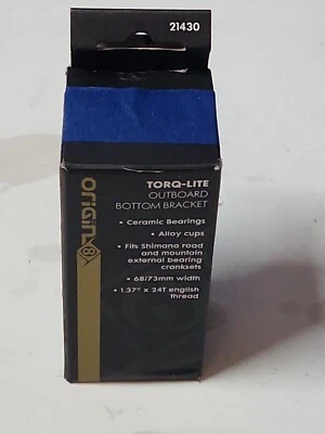 Origin-8 Torq Lite Outboard Bb Set Or8 L&r Ceramc Cup Srm Rd/mt Engbk/gy - Image 1 of 4