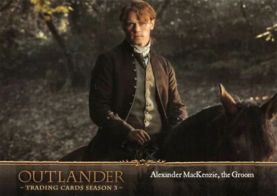 Outlander Season 3 (2019) BASE Trading Card #22 / ALEXANDER MACKENZIE, GROOM - Image 1 of 2