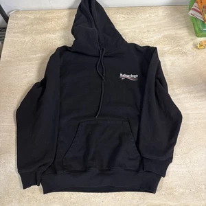 Sudadera con Capucha Balenciaga 2017 Campaña Política Auténtica Sudadera con Capucha Talla XSmall - Imagen 1 de 8