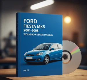 FORD FIESTA MK5 2001-2008 Workshop Manual Service Repair on CD - Picture 1 of 1