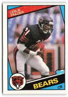 1984 Topps #223 Leslie Frazier Rookie Chicago Bears RC - Image 1 of 2