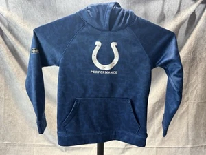Under Armour NFL Indianapolis Colts Youth Size Medium Hooded Sweatshirt Hoodie - Picture 1 of 6