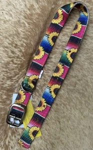 Collar de nailon con diseño de girasol tamaño perro medidas en descripción ENVÍO GRATUITO - Imagen 1 de 6