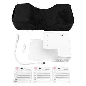 Eyelash Extension Pillow USB Powered LED Light Set Professional Ergonomic Bl CUB - Bild 1 von 24