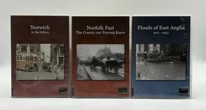 East Anglian Film Archive 3 DVD Norwich 50’s, Norfolk Past + Floods Of E. Anglia - Picture 1 of 8