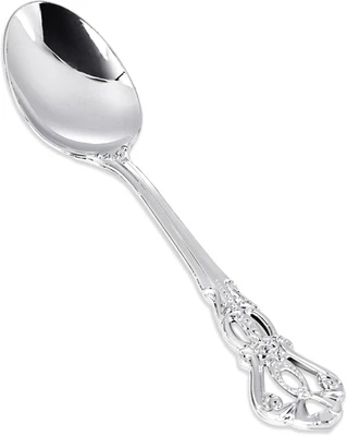 30 PIEZAS Cucharas de Plástico Plateadas - Cucharas de Plata Desechables - 8.1 Pulgadas Resistente Pla Foto 1 de 4