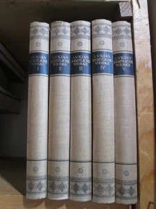 Sämtliche Werke, 5 Bände Klassiker des Altertums / 1. Reihe ; Bd. 7-11 Lukian : - Picture 1 of 4