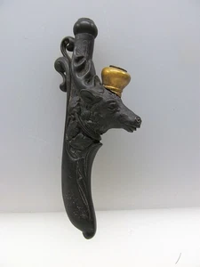 Alte Chinesische Pfeife mit einem Hirschkopf - Bild 1 von 20