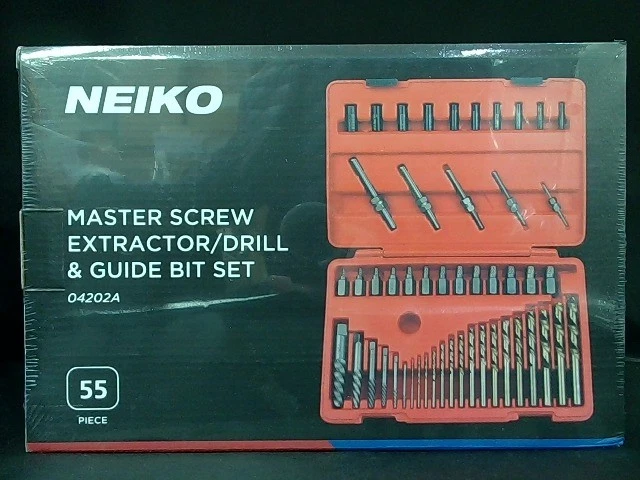 NEIKO 04202A Juego de brocas extractoras de tornillo maestro y brocas guía para quitar pernos rotos Foto 1 de 1