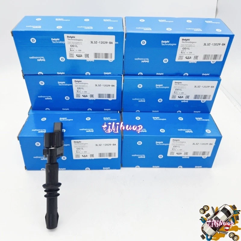 8Pcs 3L3Z-12029-BA DG-511 Delphi Ignition Coils For Ford F150 4.6L 5.4L 6.8L Foto 1 de 4