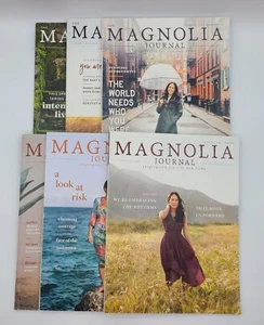 Magnolia Journal Joanna Gaines Lot Of 6 Magazine Issues 6,8,10,14,15,16 Home - Picture 1 of 16