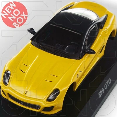 Ferrari 599 GTO Minicar Colección 9 KYOSHO 1:64 Amarillo NUEVO = ANTES MONTAJE Foto 1 de 4