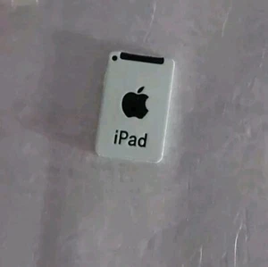 Miniature Dollhouse Accessories Apple iPad White Metal 1:12th Scale Miniature  - Picture 1 of 3