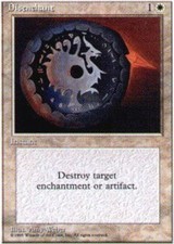 4x Disenchant ~ Near Mint 4th Edition Fourth MTG Magic x4 4 UltimateMTG Playset