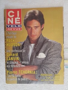 CINE REVUE N°49 1985 GERARD LANVIN P.TCHERNIA ELTON JOHN BISOUNOURS SACHA GUITRY - Picture 1 of 16