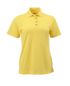 Paragon 141 - Lady Shadow Tone-On-Tone Stripe Polo Women's Sunflower Shirt XL - Picture 1 of 1