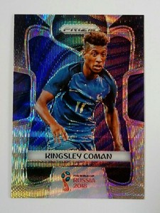 2018 PANINI PRIZM WORLD CUP SOCCER RC #79 KINGSLEY COMAN UCL WINNER BLACK/GOLD