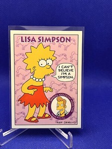 1993 Skybox Bongo Comics The Simpsons Lisa Simpson #S4