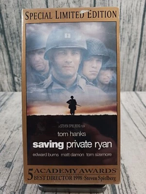 Saving Private Ryan (VHS, 2000, Special Limited Edition) Tom Hanks - Brand New - Image 1 of 3