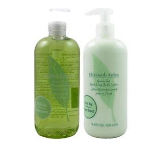 ELIZABETH ARDEN Green Tea • 2x 500ml Set • Shower Gel & Bodylotion - Bild 1 von 1