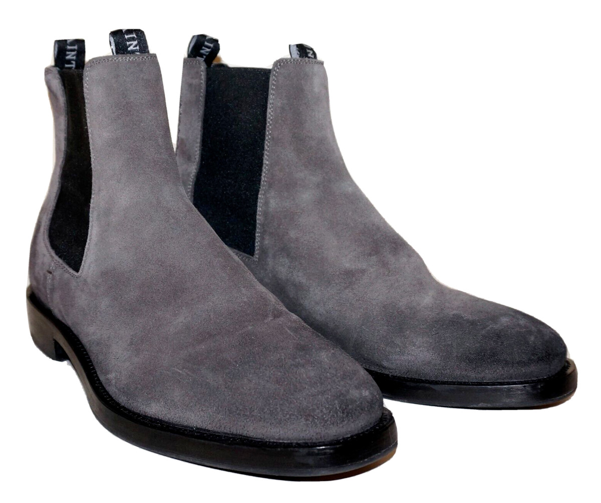All Saints Eli Gray Suede Chukka Boots Allsaints Eli Suede Boots In Grey - 70% Off | Editorialist main image 2