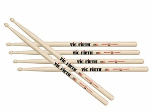 Vic Firth VF-2B Drum Sticks 3 pair DEAL FREE 24 hour delivery in most cases - Picture 1 of 2